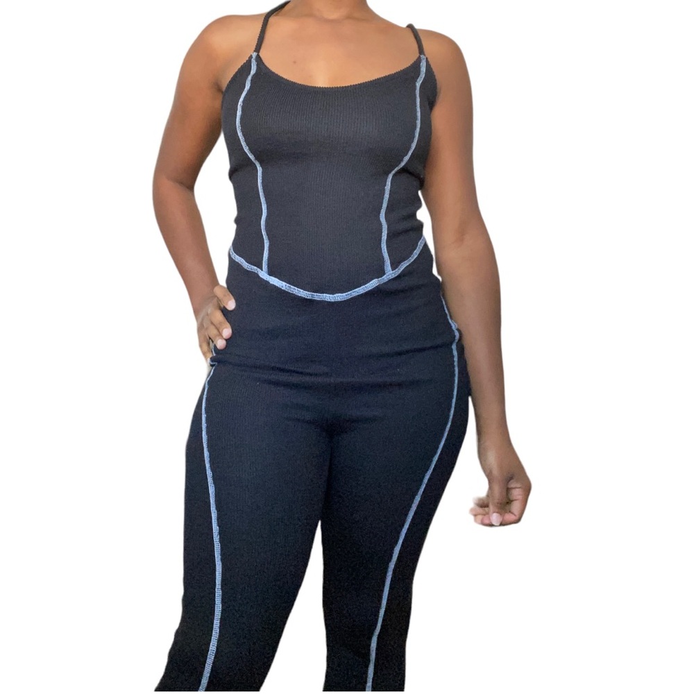 Fashion Nova Run Free Jumpsuit Size Large - Picture 6 of 8